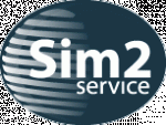 Логотип сервисного центра Сим2 сервис