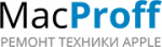 Логотип сервисного центра MacProff