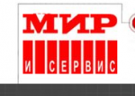 Логотип сервисного центра Мир и сервис